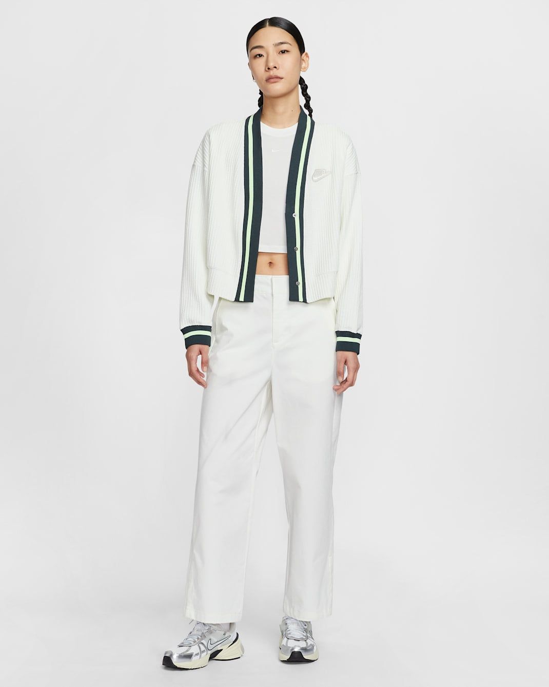 Nike - Áo khoác thể thao dệt kim Nữ Nike Sportswear Women's Jacket