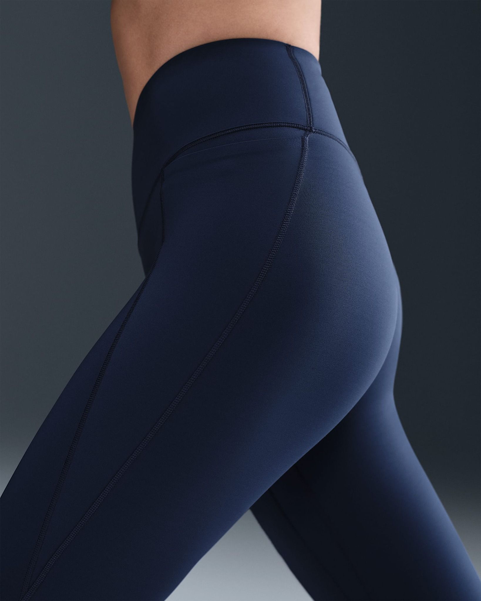 Nike - Quần dài thể thao ống bó Nữ Universa Women's High-Waisted 7/8 Leggings with No Front Seam
