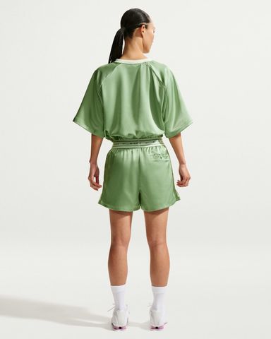Nike - Áo Tay Ngắn Thể Thao Nữ Sportswear Women's Oversized Satin Top