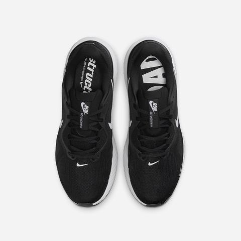 Nike - Giày chạy bộ Nam Men's Structure 26 Wide Running Shoes - Black