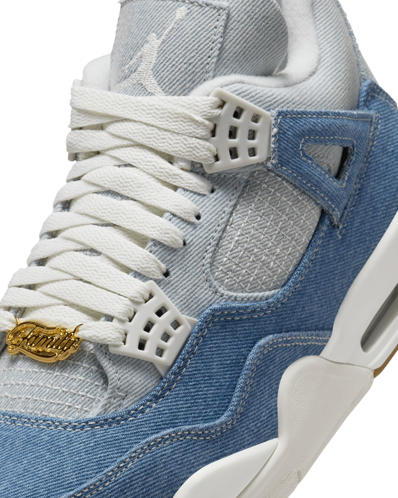 Nike - Giày thời trang thể thao Nữ Women's Air Jordan 4 Worn Blue