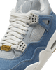 Nike - Giày thời trang thể thao Nữ Women's Air Jordan 4 Worn Blue