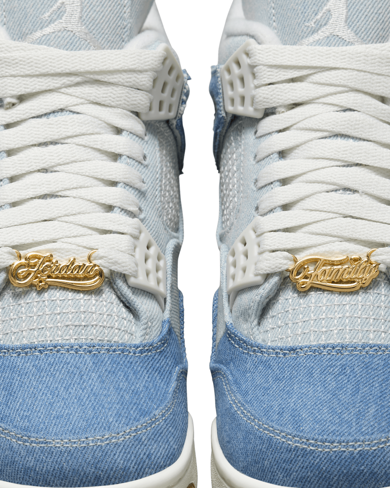 Nike - Giày thời trang thể thao Nữ Women's Air Jordan 4 Worn Blue