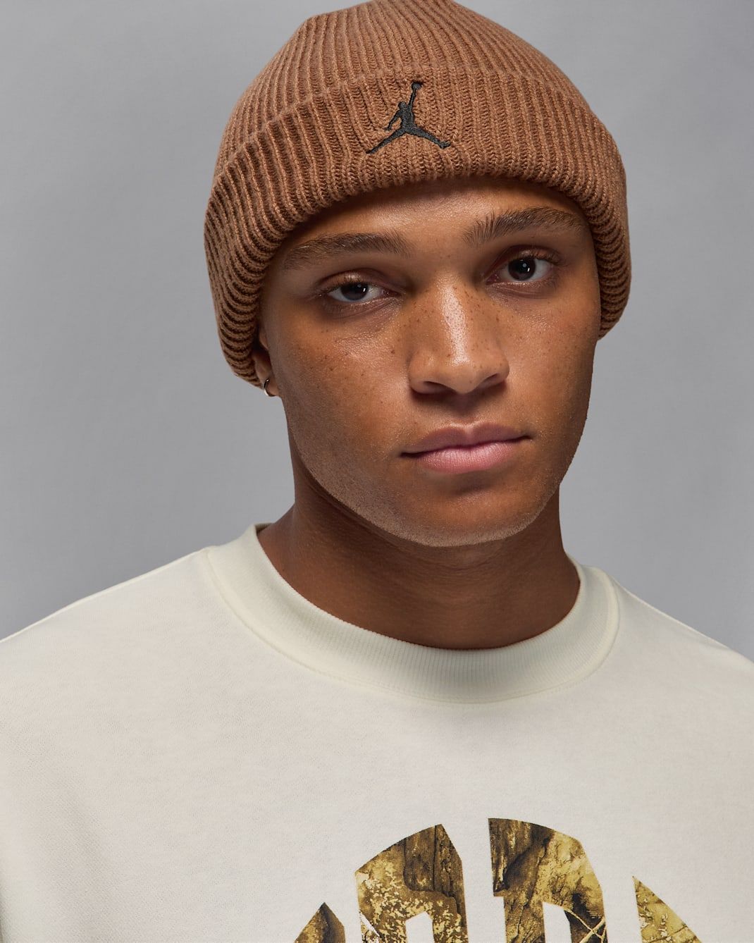 Nike - Áo nỉ tay dài thể thao Nam Jordan Brooklyn Men's French Terry Realtree Crew-Neck Sweatshirt