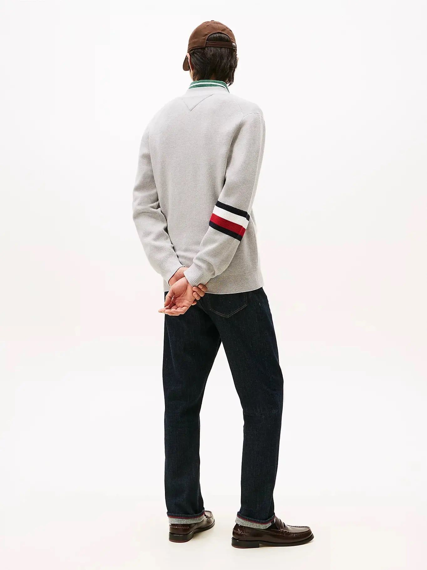 Tommy Hilfiger - Áo khoác len tay dài nam TH Cotton Silk Blend Cardigan