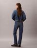 Calvin Klein - Quần jeans ống đứng nữ High Rise Straight Jeans