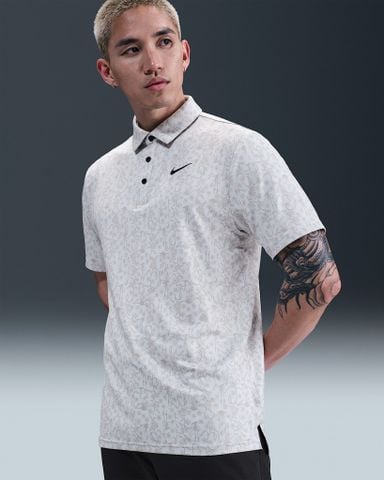 Nike - Áo polo thể thao Nam Men's Dri-Fit Tour Print Polo