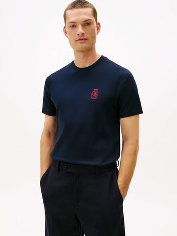 Tommy Hilfiger - Áo Thun Tay Ngắn Nam Crest Gifting Interlock Tee