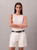 Calvin Klein - Quần ngắn nữ Cotton Stretch Pleated Shorts