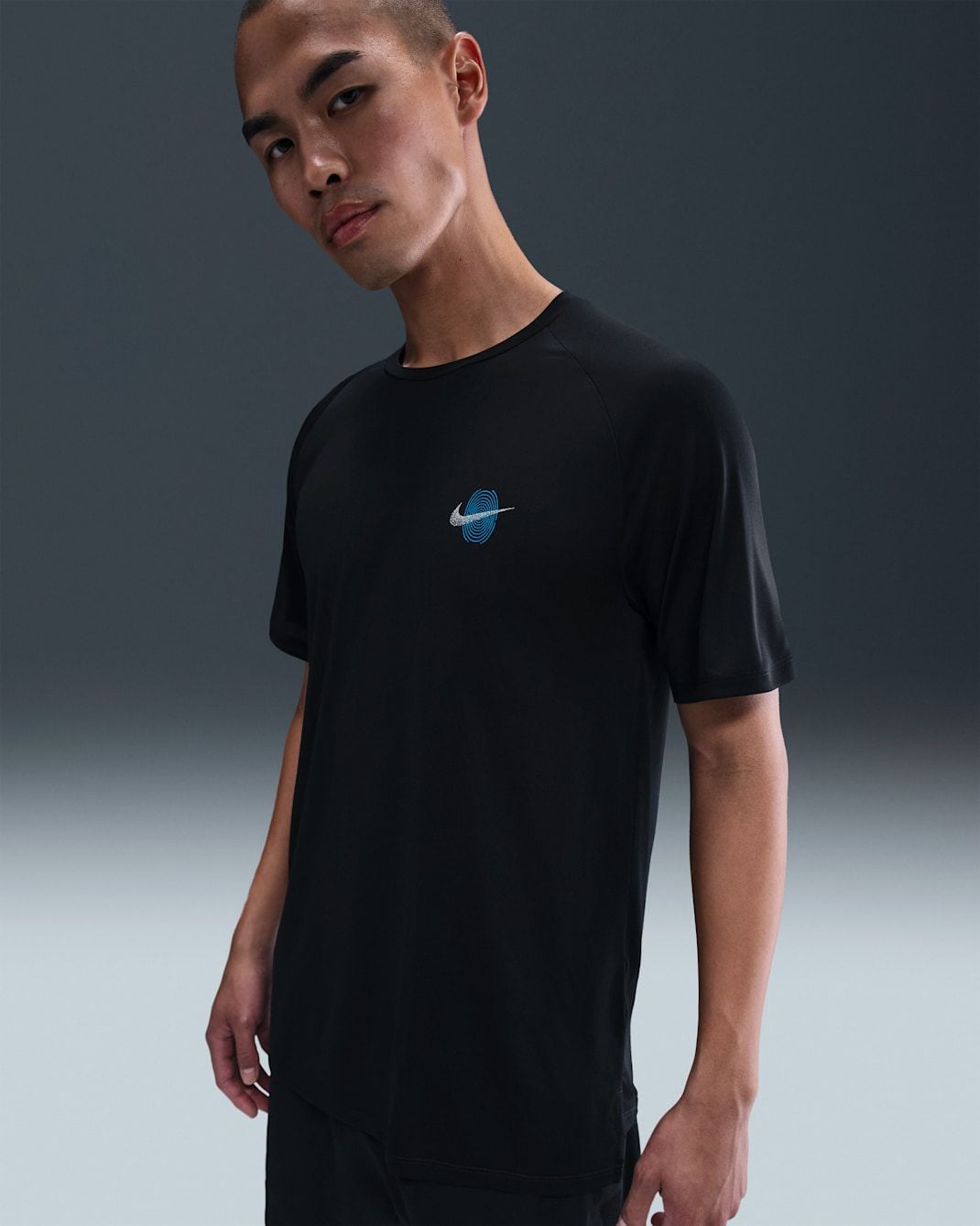 Nike - Áo tay ngắn thể thao Nam Nike Stride Men's Dri-FIT ADV Short-Sleeve Running Top