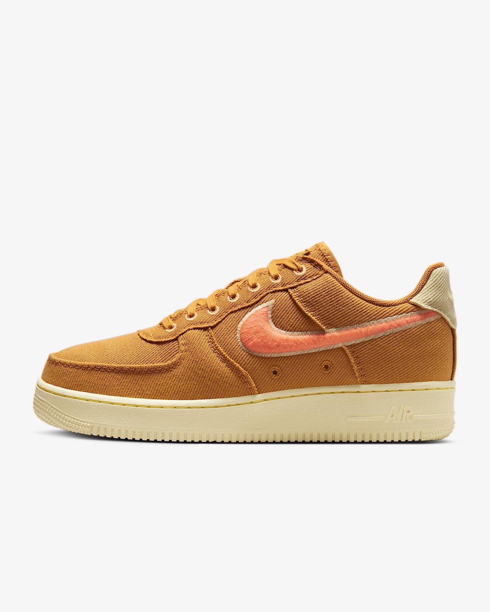 Nike - Giày thời trang thể thao Nam Air Force 1 Low Canvas Shoes