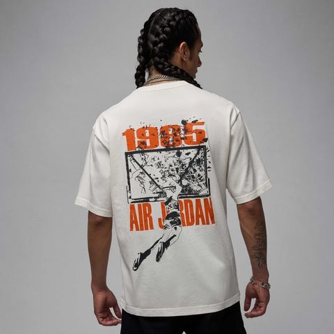 Nike - Áo phông tay ngắn thể thao Nam Jordan Brooklyn Men's Oversized Graphic T-shirt - 2
