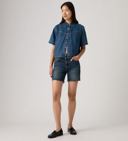 Levi's - Quần Jean Ngắn Nữ Mid-Thigh Shorts
