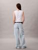 Calvin Klein - Quần jeans ống rộng nữ CK Low Rise Baggy Jeans