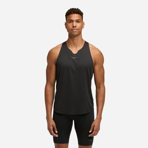 Hoka - Áo ba lỗ chạy bộ nam Race Day Singlet Running