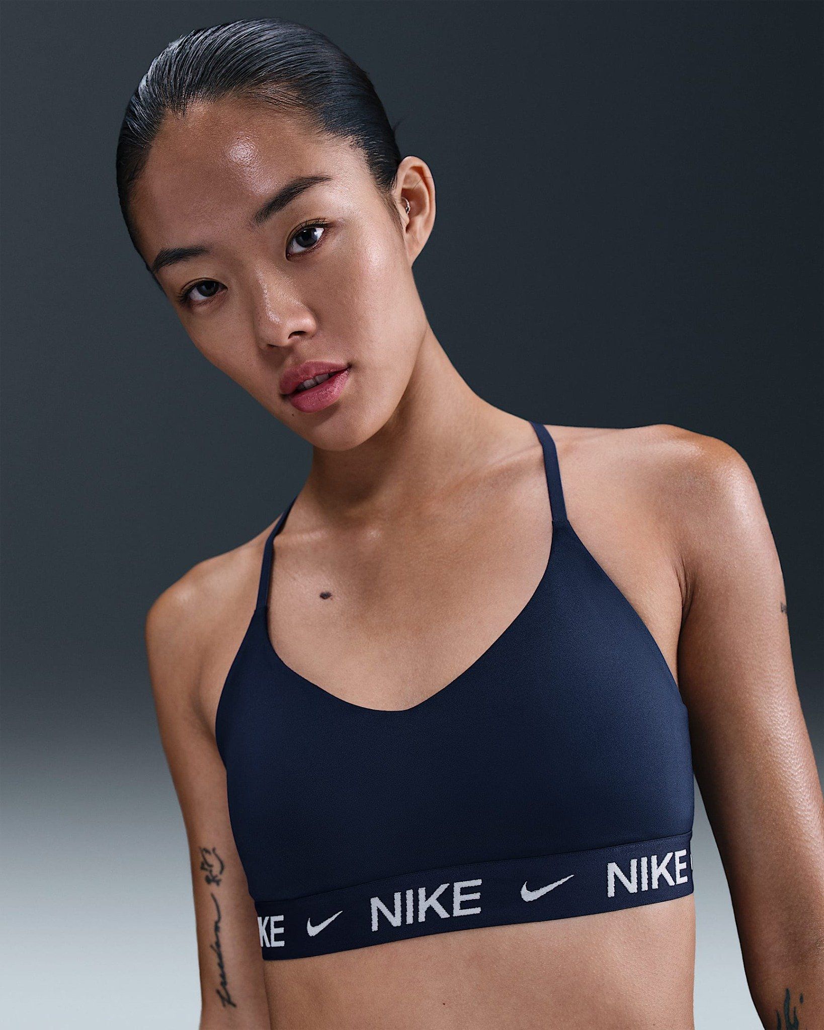 Nike - Áo ngực thể thao Nữ Nike Indy Light-Support Women's Padded Adjustable Sports Bra