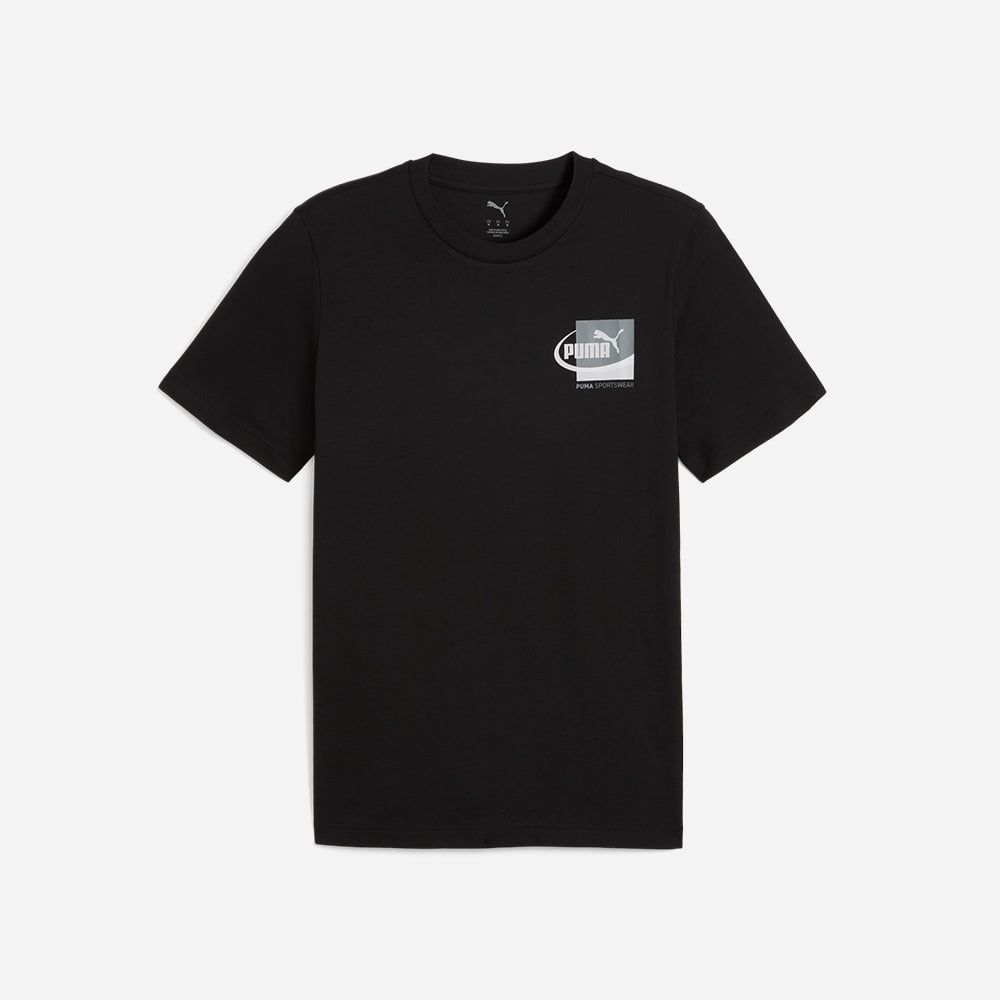 Puma - Áo thun nam Graphic Small Box Tee Lifestyle