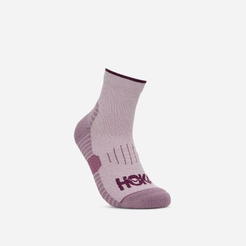 Hoka - Bộ ba đôi Vớ Chạy Bộ Nam Nữ Quarter Run Crew Running Socks
