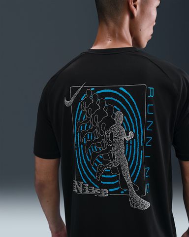 Nike - Áo tay ngắn thể thao Nam Nike Stride Men's Dri-FIT ADV Short-Sleeve Running Top