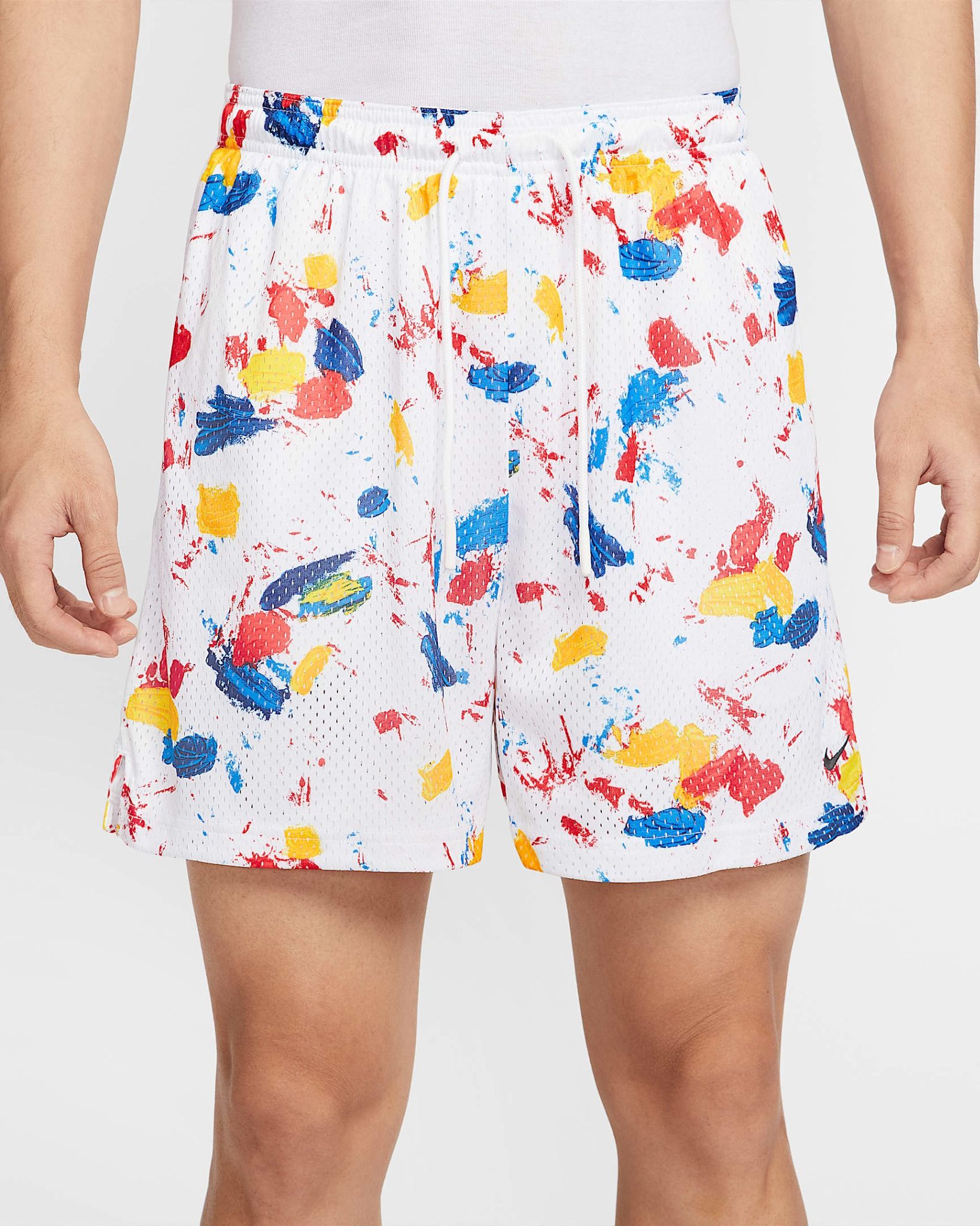 Nike - Quần ngắn thể thao Nam Men's Dri-FIT Training Mesh Basketball Shorts