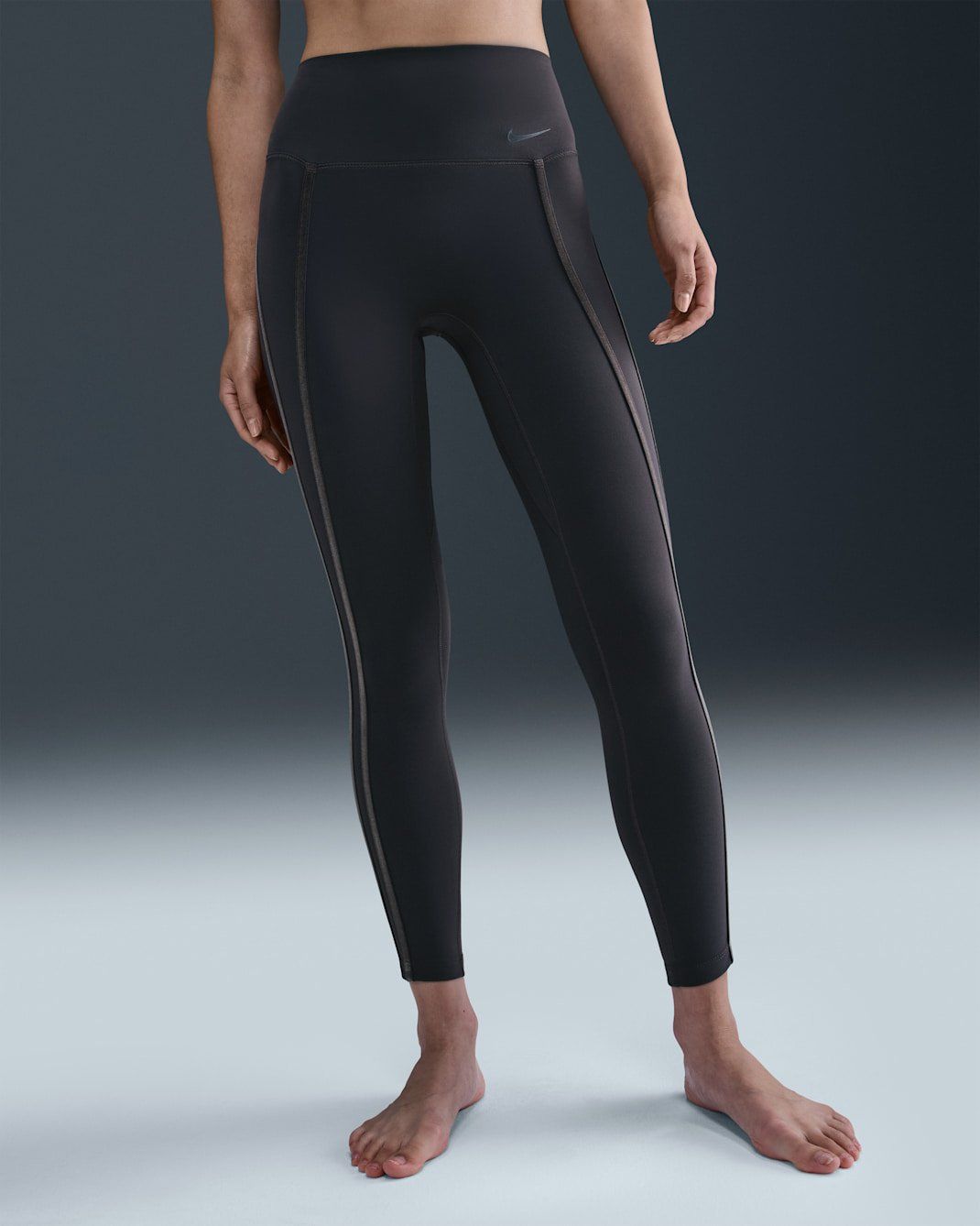 Nike - Quần dài ống bó thể thao Nữ One Women's High-Waisted 7/8 Leggings