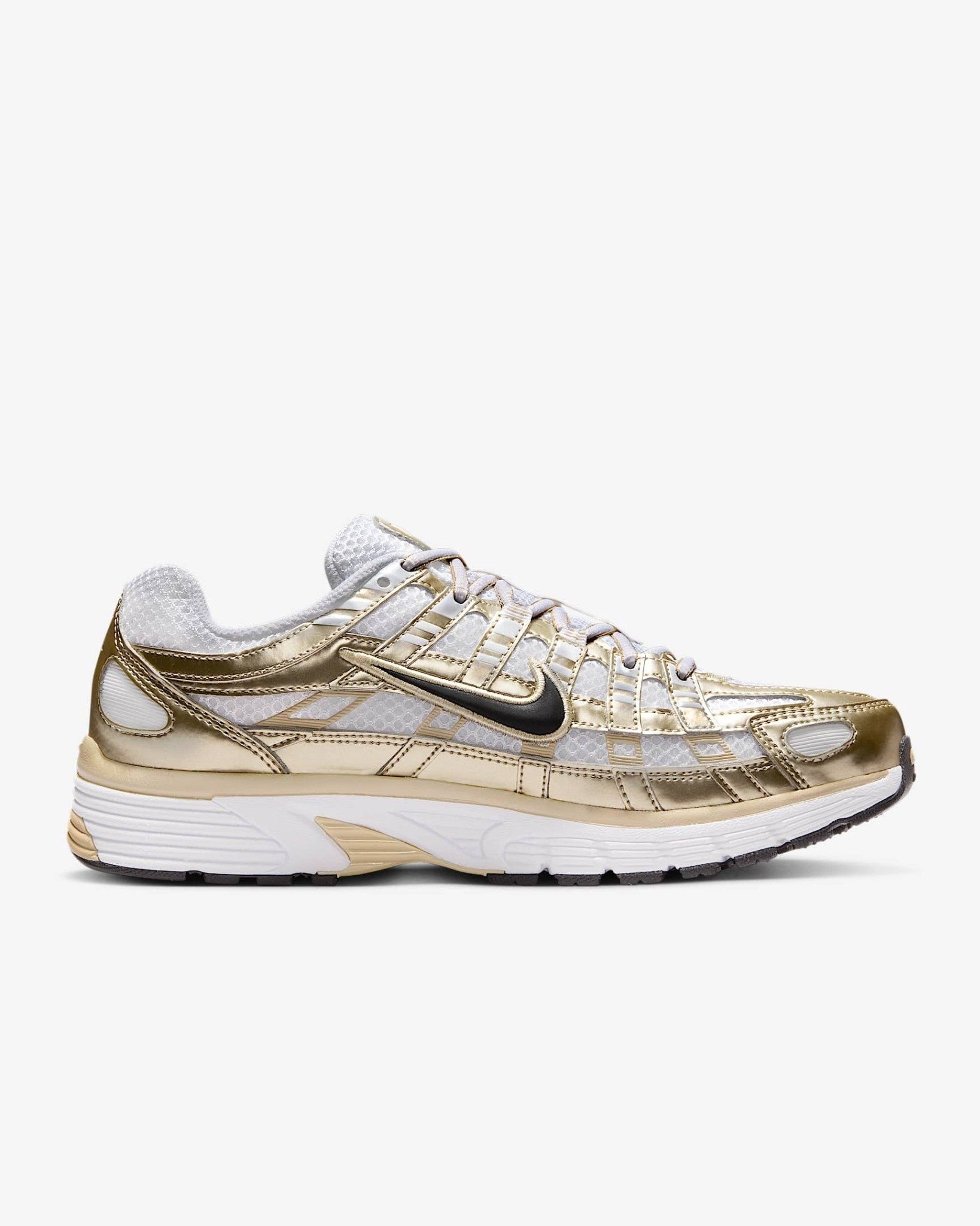 Nike - Giày thời trang thể thao Nữ Nike P-6000 Gold Women's Shoes