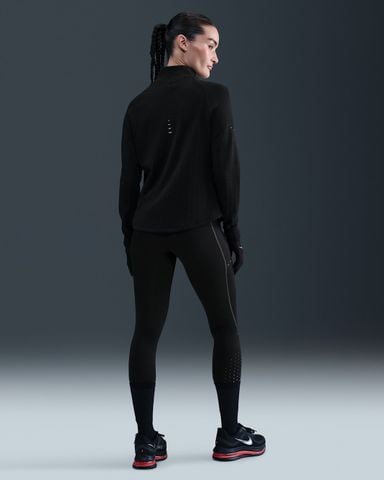 Nike - Quần lửng ống ôm thể thao Nữ Swift Women's High-Waisted 7/8 Running Leggings with Reflective Accents