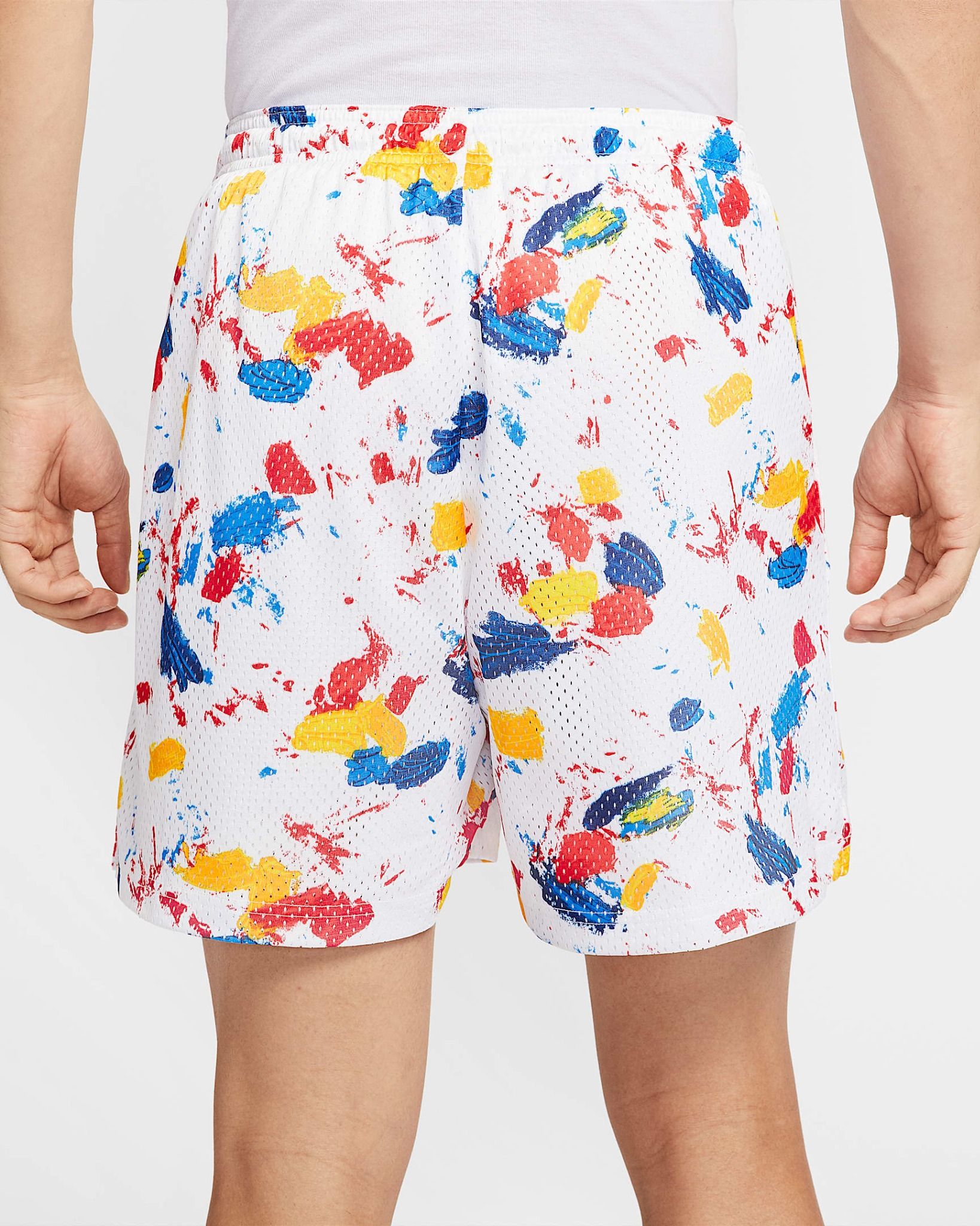 Nike - Quần ngắn thể thao Nam Men's Dri-FIT Training Mesh Basketball Shorts