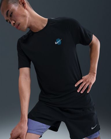 Nike - Áo tay ngắn thể thao Nam Nike Stride Men's Dri-FIT ADV Short-Sleeve Running Top