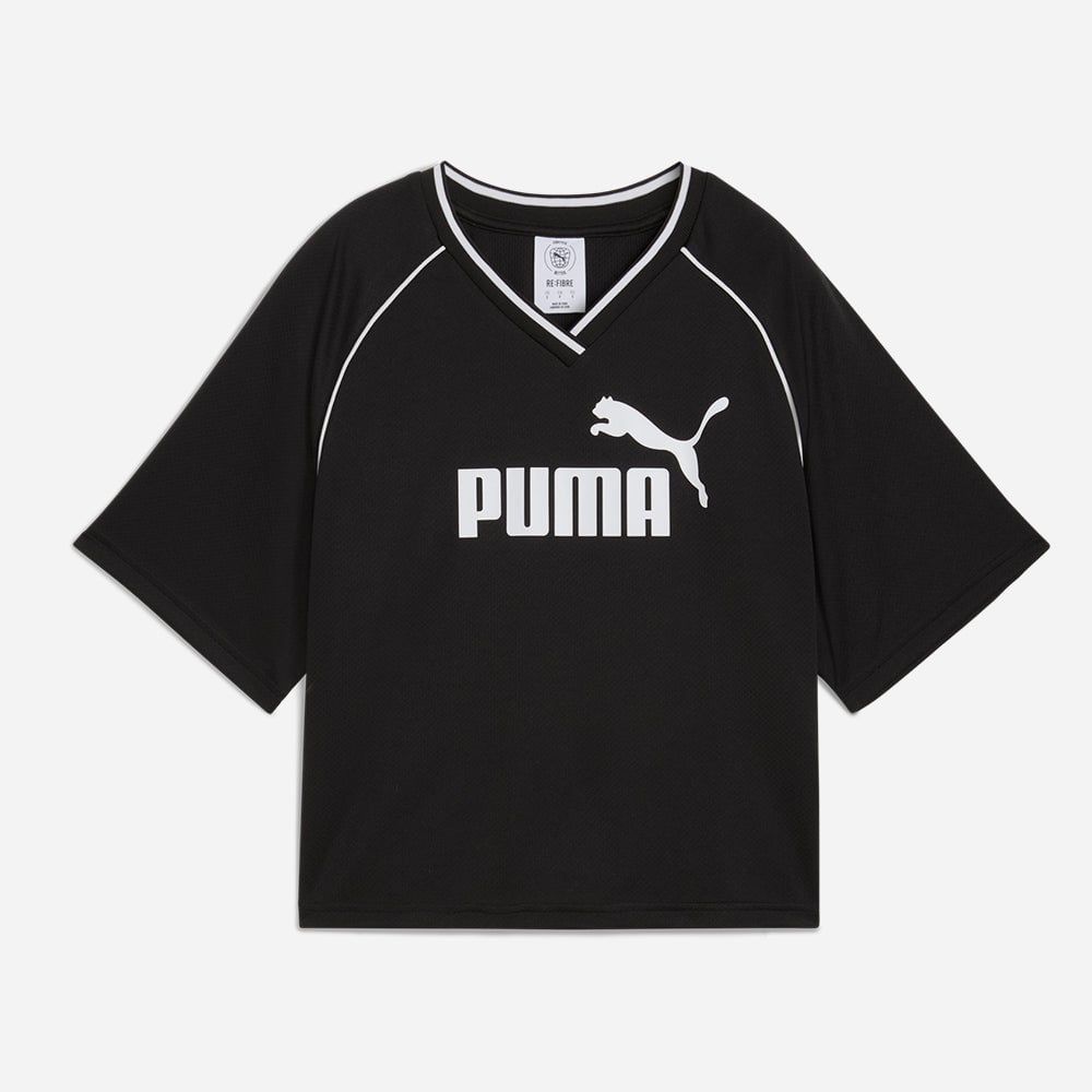 Puma - Áo thun thời trang thể thao nữ Essential Relaxed Cropped Football  Jersey Lifestyle - Mua ngay Hàng Chính hãng tại ULA Vietnam