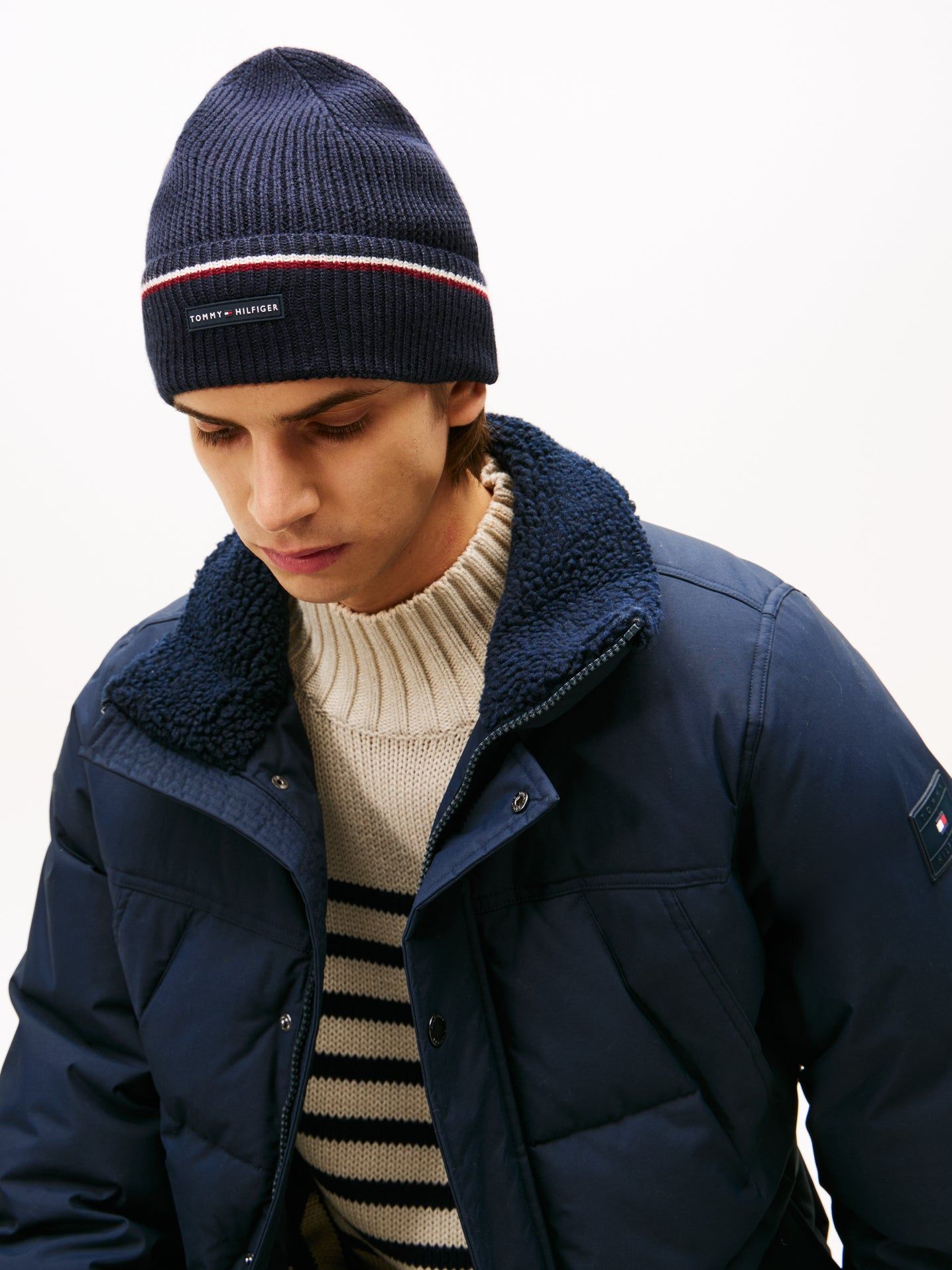 Tommy Hilfiger - Nón len nam Th Premium Beanie