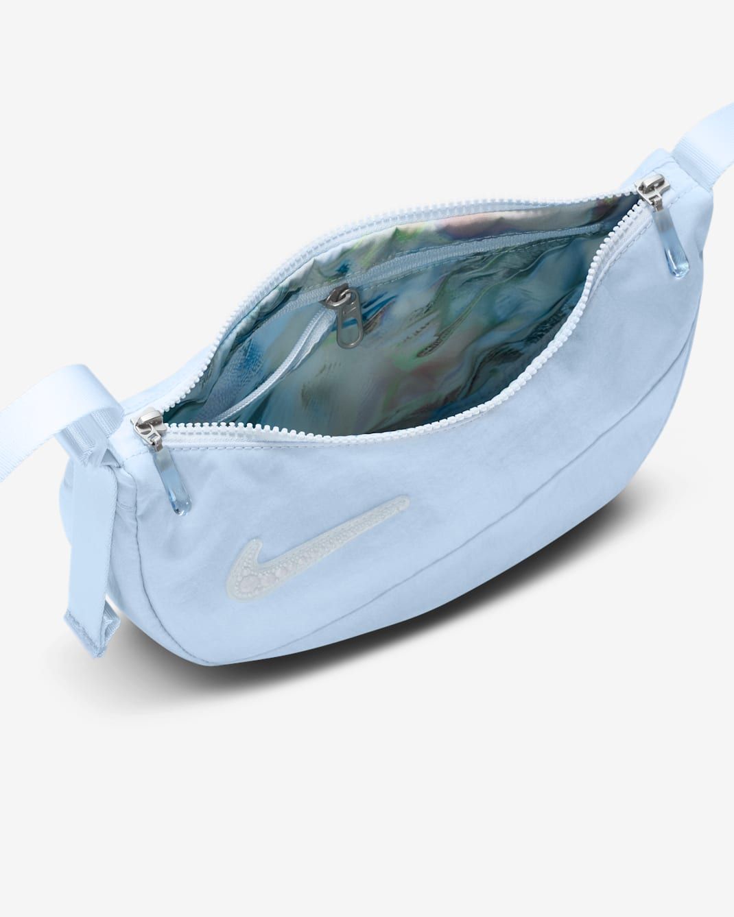 Nike - Túi đeo thể thao Nam Nữ Aura Women's Artist Collection Crescent Cross-Body Bag (4L)