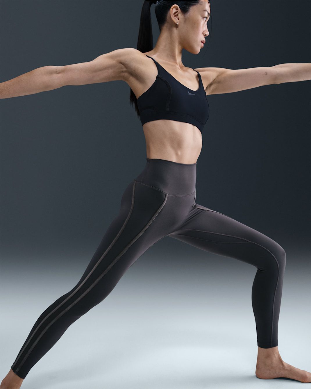 Nike - Quần dài ống bó thể thao Nữ One Women's High-Waisted 7/8 Leggings