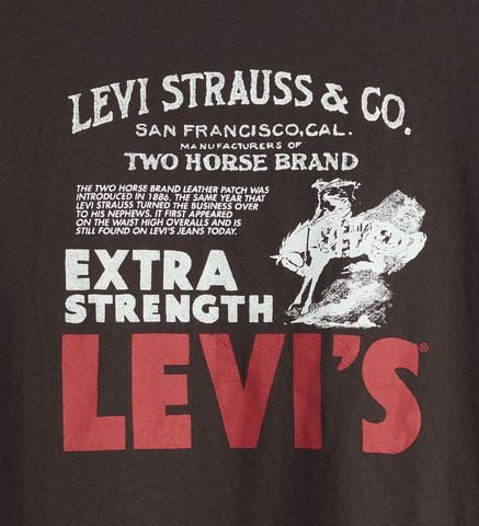Levi's - Áo thun thời trang nam Men's Graphic Vintage Fit T-Shirt - Medium Indigo
