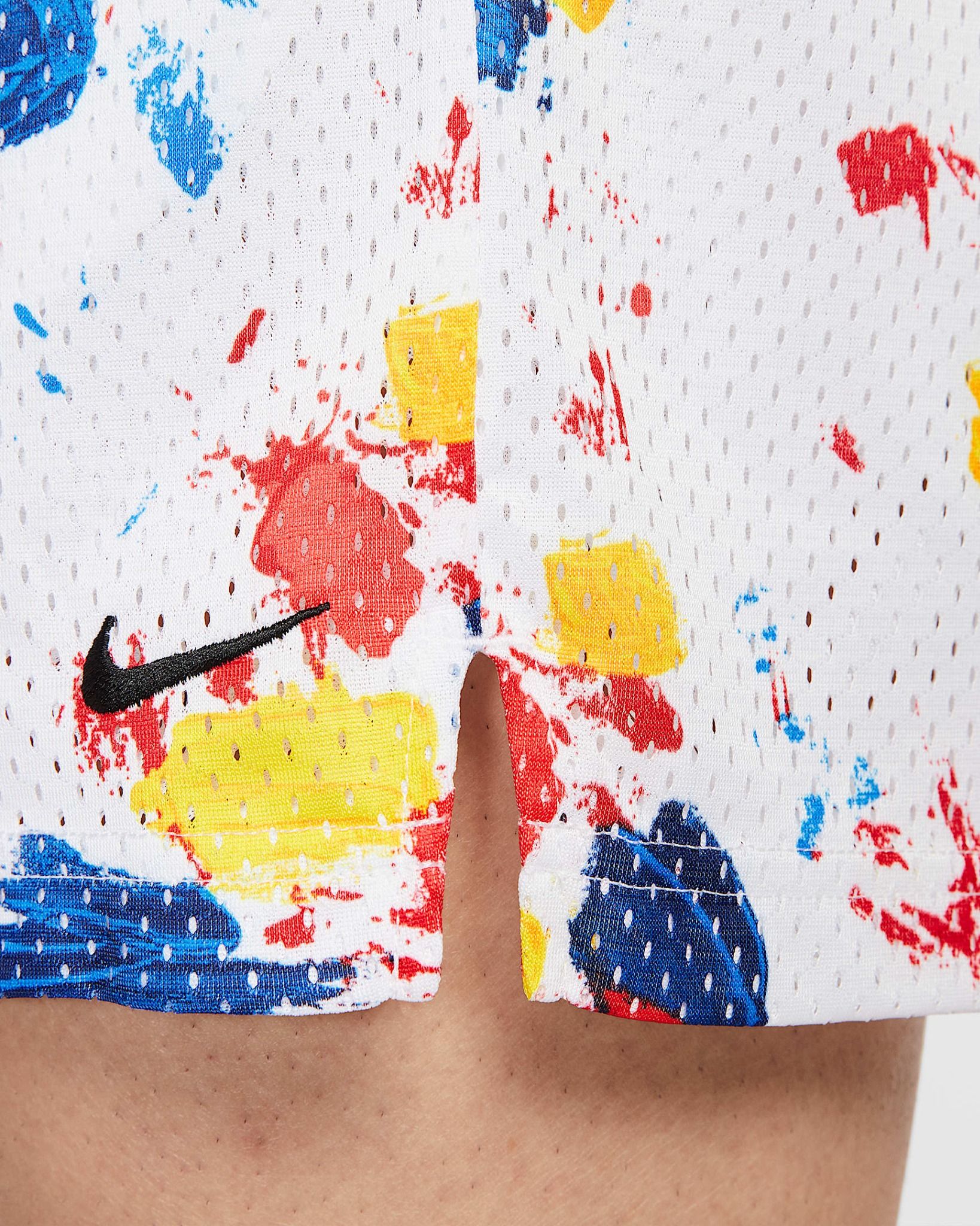 Nike - Quần ngắn thể thao Nam Men's Dri-FIT Training Mesh Basketball Shorts