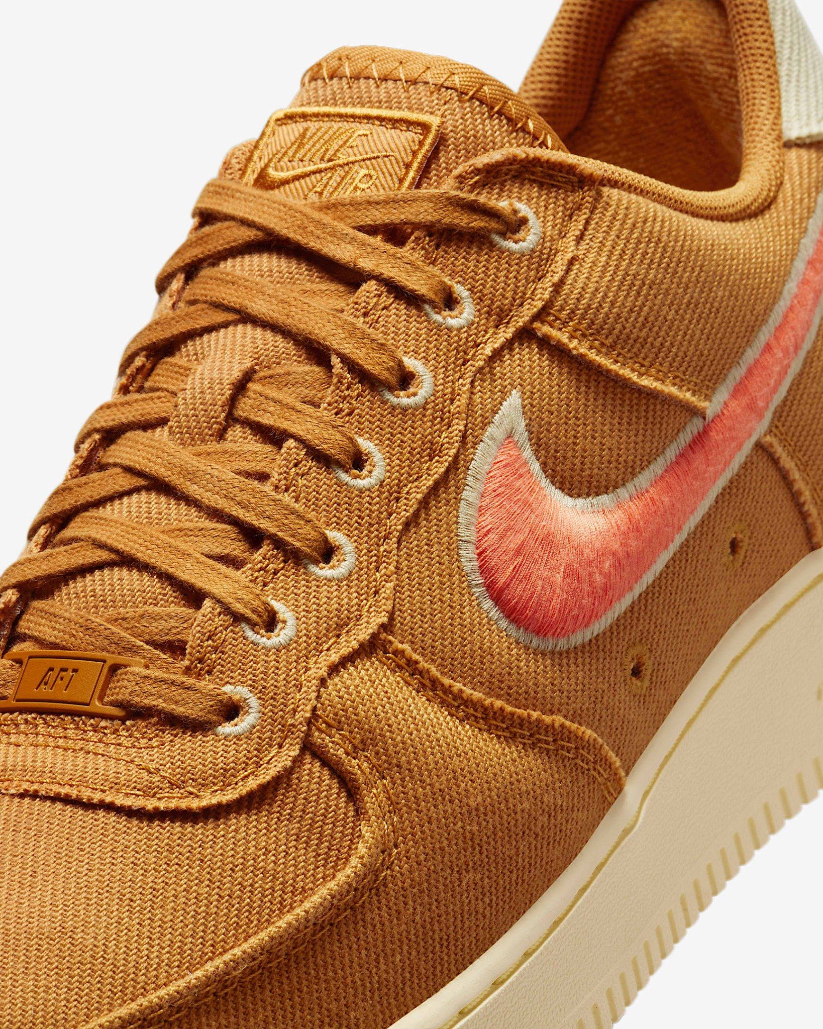 Nike - Giày thời trang thể thao Nam Air Force 1 Low Canvas Shoes