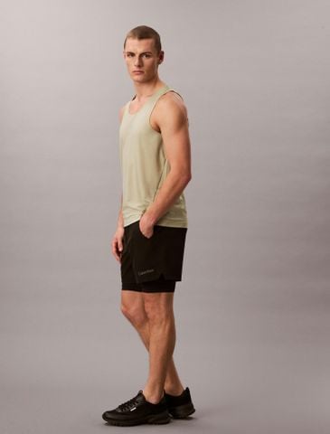 Calvin Klein - Quần Ngắn Thể Thao Nam Woven 2-In-1 Short