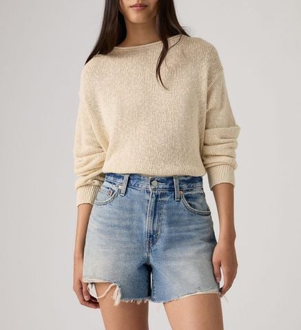 Levi's - Quần Jean Ngắn Nữ Ribcage Shorts