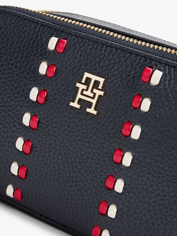 Tommy Hilfiger - Túi đeo chéo nữ Signature Tape Camera Bag
