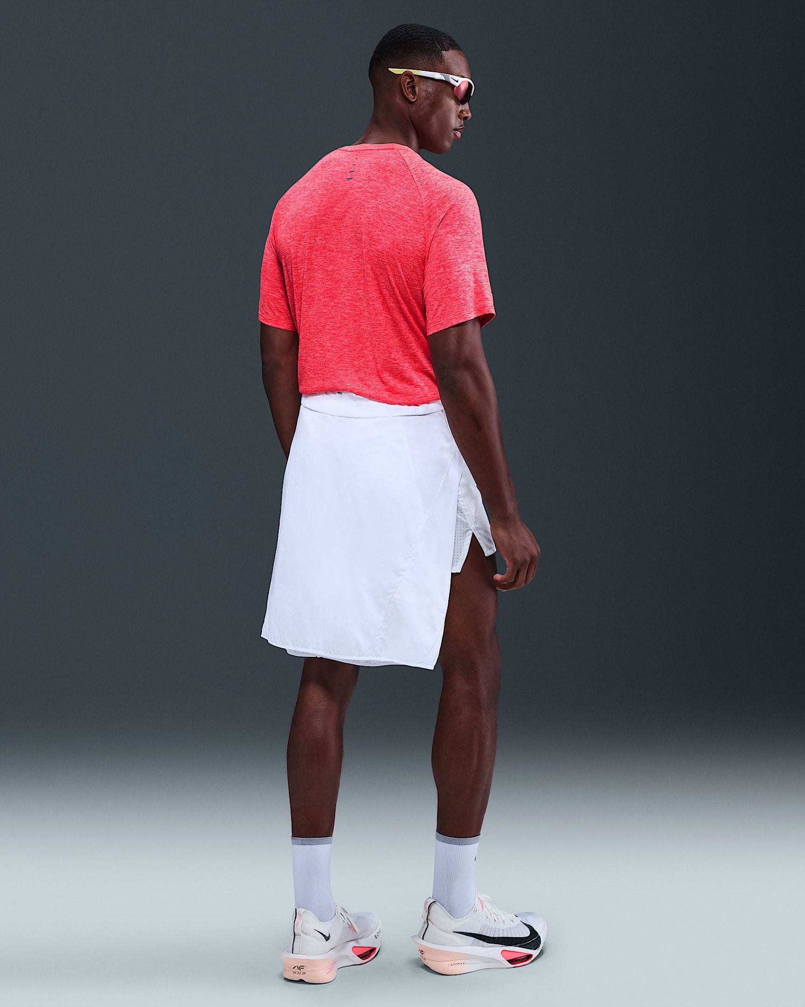 Nike - Áo thun tay ngắn thể thao Nam Stride Men's Dri-FIT ADV Short-Sleeve Running Top