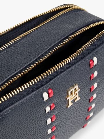 Tommy Hilfiger - Túi đeo chéo nữ Signature Tape Camera Bag - 3