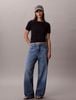 Calvin Klein - Áo Thun Tay Ngắn Nữ Contrast Trim Cotton Modal Tee