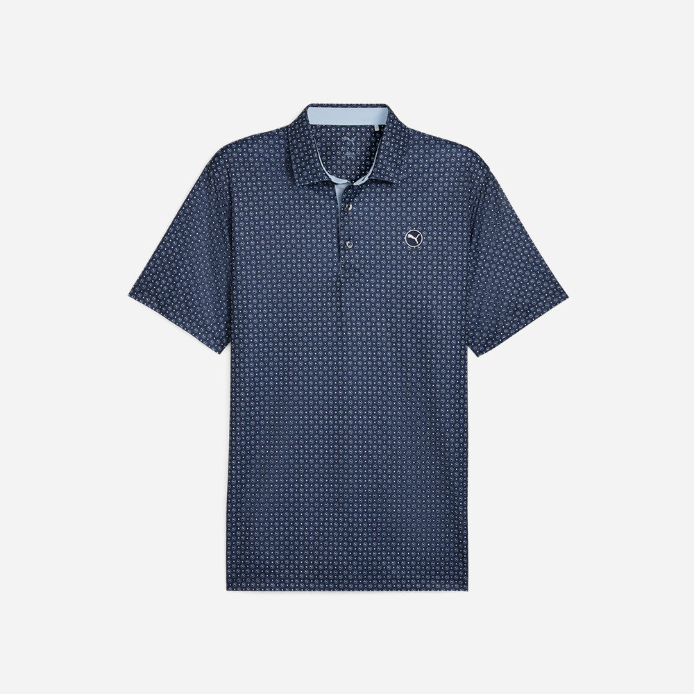 Puma - Áo thun có cổ đánh gôn nam Pure 2.0 Circle Cat Polo Golf