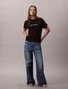 Calvin Klein - Áo thun thời trang nữ Embroidered Logo Graphic Classic T-Shirt