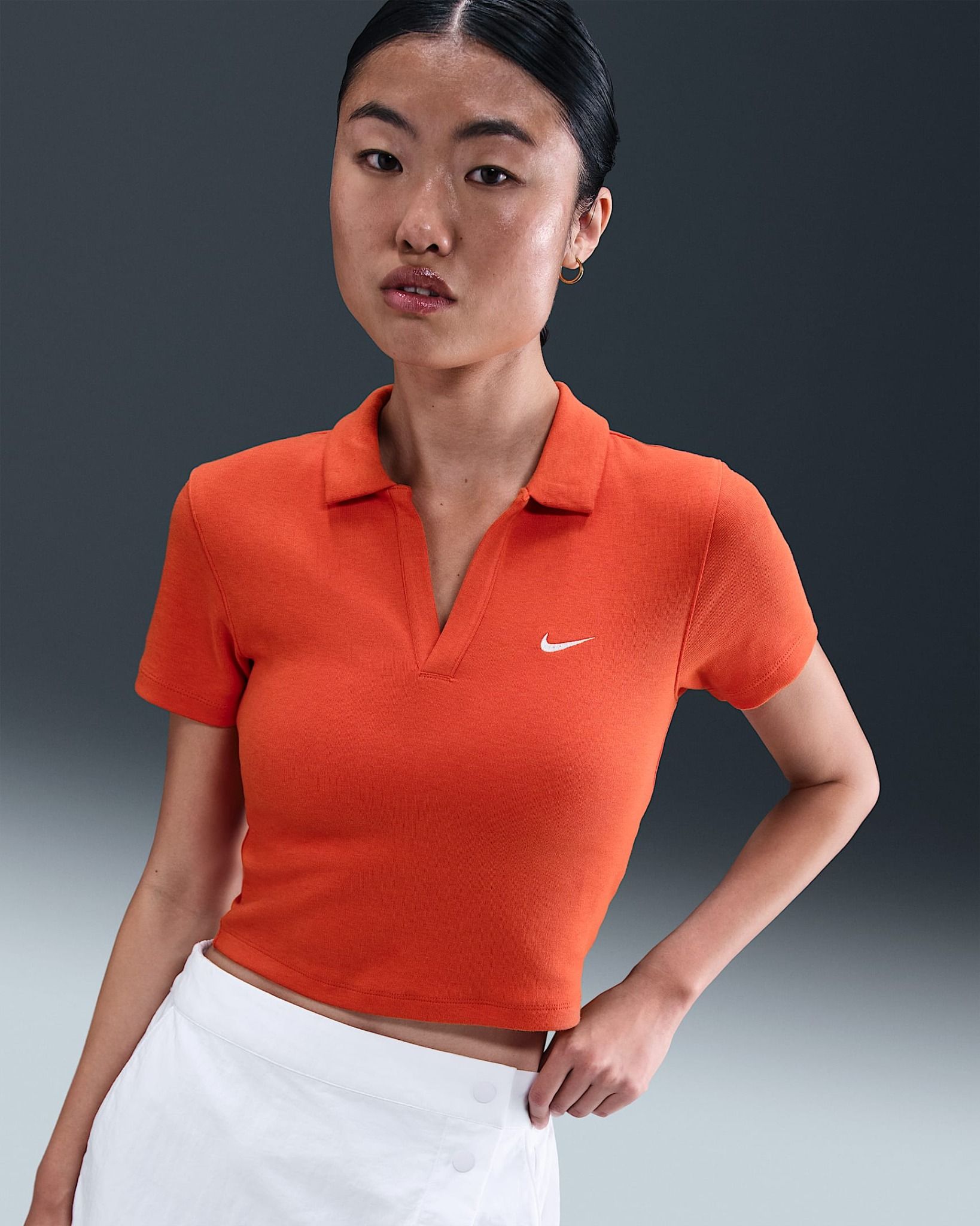 Nike Áo polo thể thao Nữ Nike Sportswear Essential Women