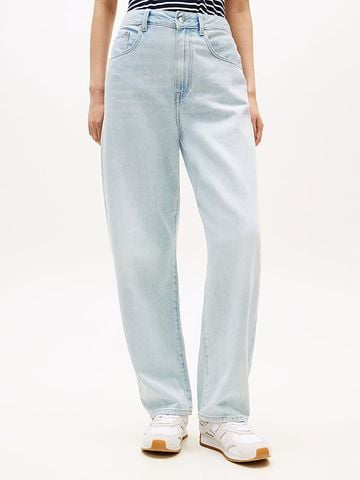 Tommy Hilfiger - Quần Jean Dài Nữ Mid Rise Tapered Barrel Leg Jeans
