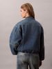 Calvin Klein - Áo khoác jeans nữ Denim Bubble Jacket