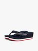 Tommy Hilfiger - Dép xỏ ngón nữ Enamel Flag Wedge Flip-Flops