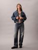 Calvin Klein - Áo khoác jeans nữ Denim Bubble Jacket