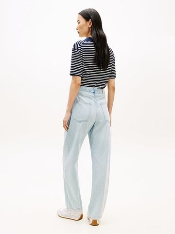 Tommy Hilfiger - Quần Jean Dài Nữ Mid Rise Tapered Barrel Leg Jeans - 4